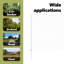 Fence with Post Segment Outdoor Barrier Garden Terrace Divider Boundary-1683858947-1683858969