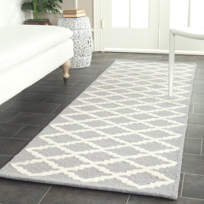 Cannen Hand Tufted Wool Geometric Rug