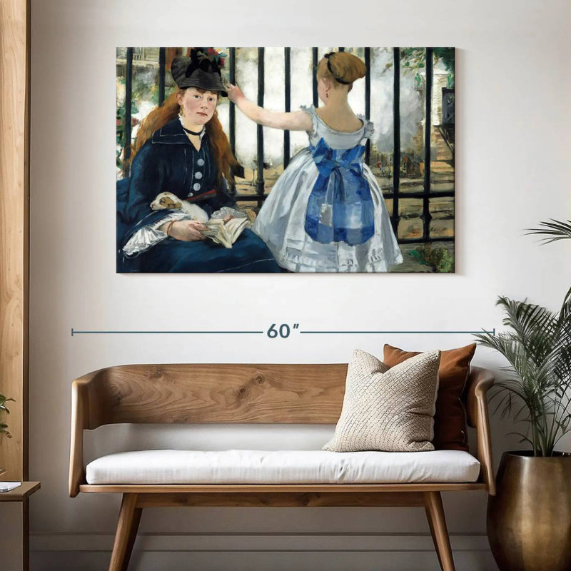 Leisha The Railway, 32" H x 48" W