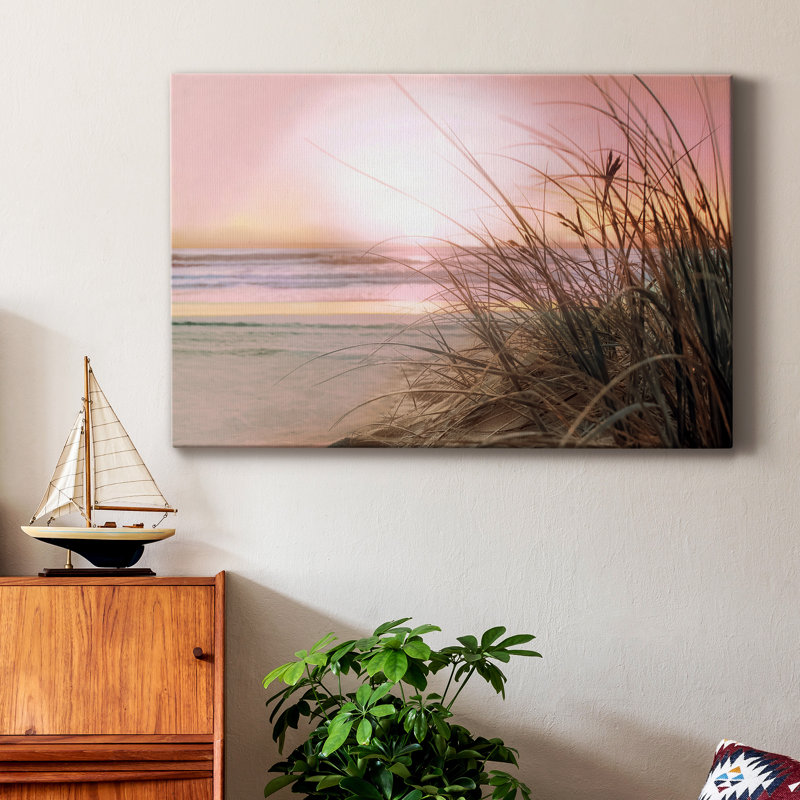 Malibu Sundown - Photographie sur toile tendue, H 60 po x l 40 po x P 1 po