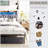 LED Upholstered Bed Frame With Charging Station-816320682