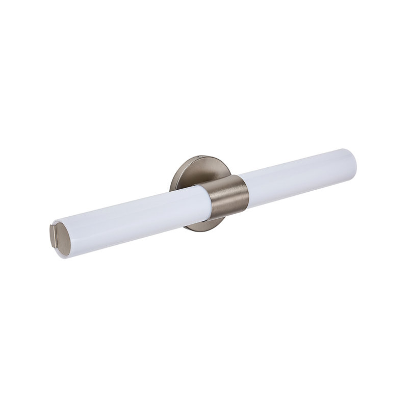 Chandresh Dimmable LED Vanity Light, Brushed Nickel