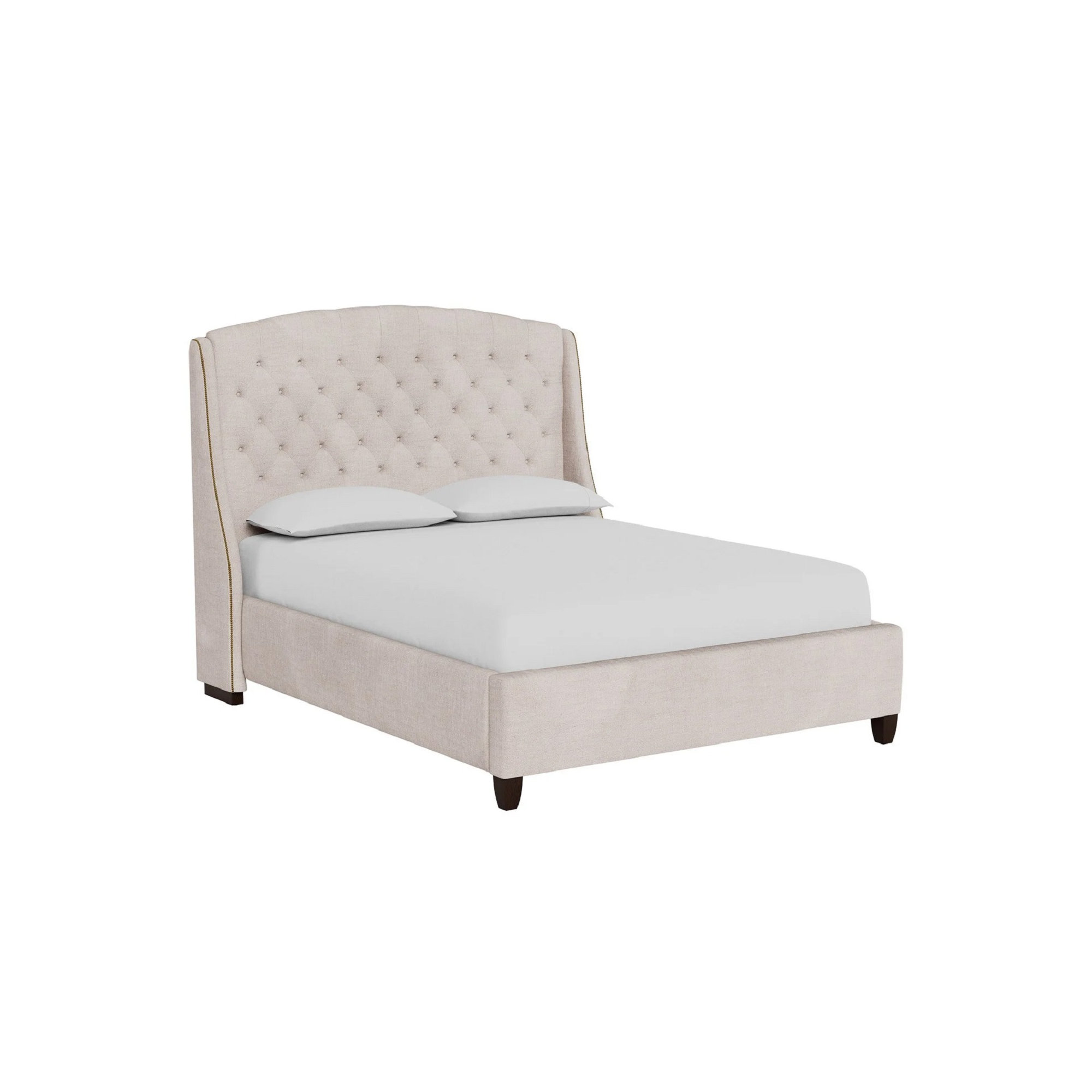 Harwick Upholstered Bed, King, Beige