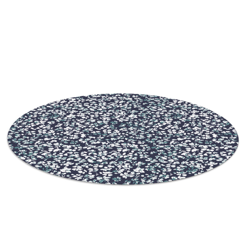 Kadisha Hard Floor Straight Round Chair Mat