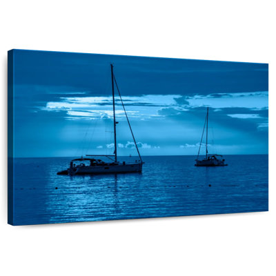 Mehar Sailboats At Night