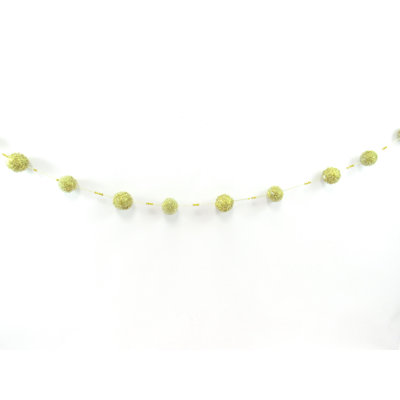 5'5" Gold Bead Novelty Garland