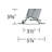 Aether 2.875'' LED Wall Washer Recessed Trim-36470513-36470514