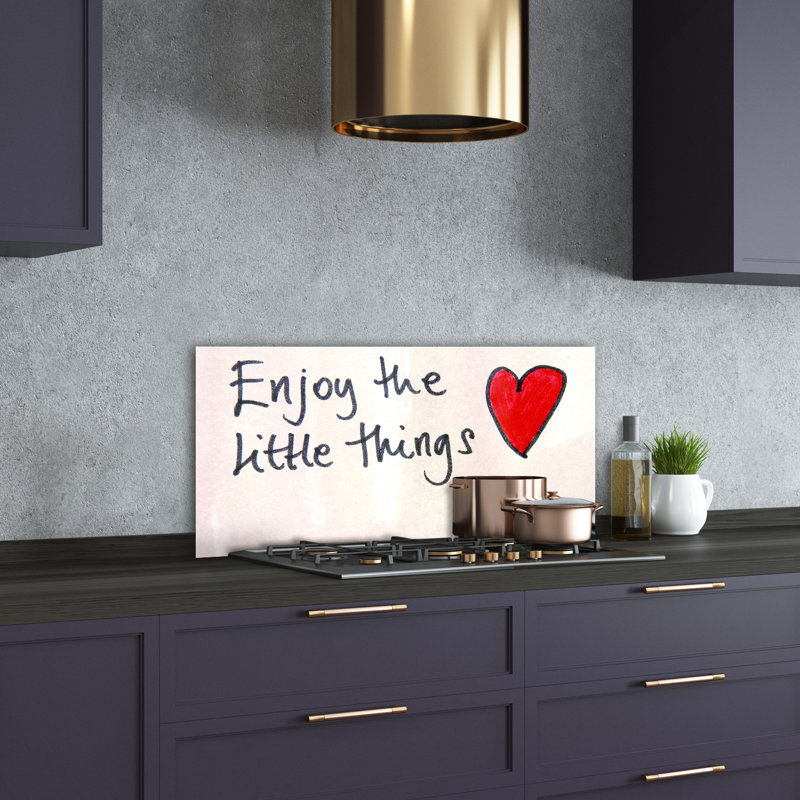 Atilia 50cm W x 100cm L Glass Peel and Stick Panel