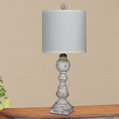 Mathieu Resin Bedside Table Lamp