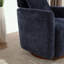 Fauteuil demi-tonneau pivotant en chenille-813798792