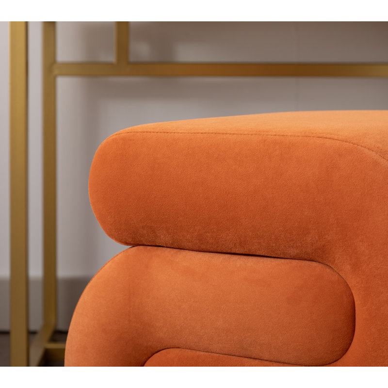 Tabouret de maquillage en S en forme de S