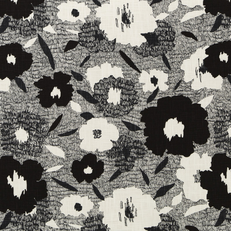 Dwellstudio 100% Cotton Fabric, Ink