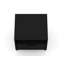 Table de chevet Mid-Century moderne en noir-807444238