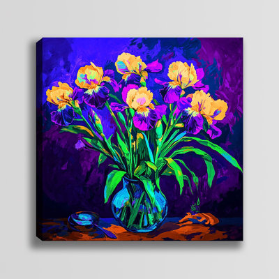 Peinture décorative sur toile