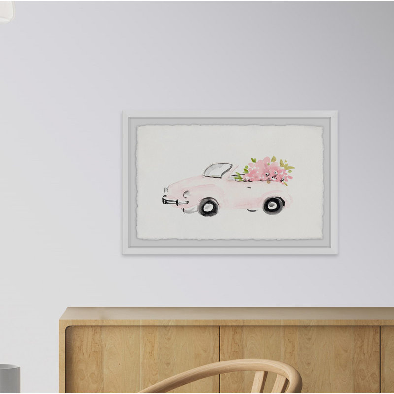 « rose beauté », impression encadrée, H 12 po x l 18 po