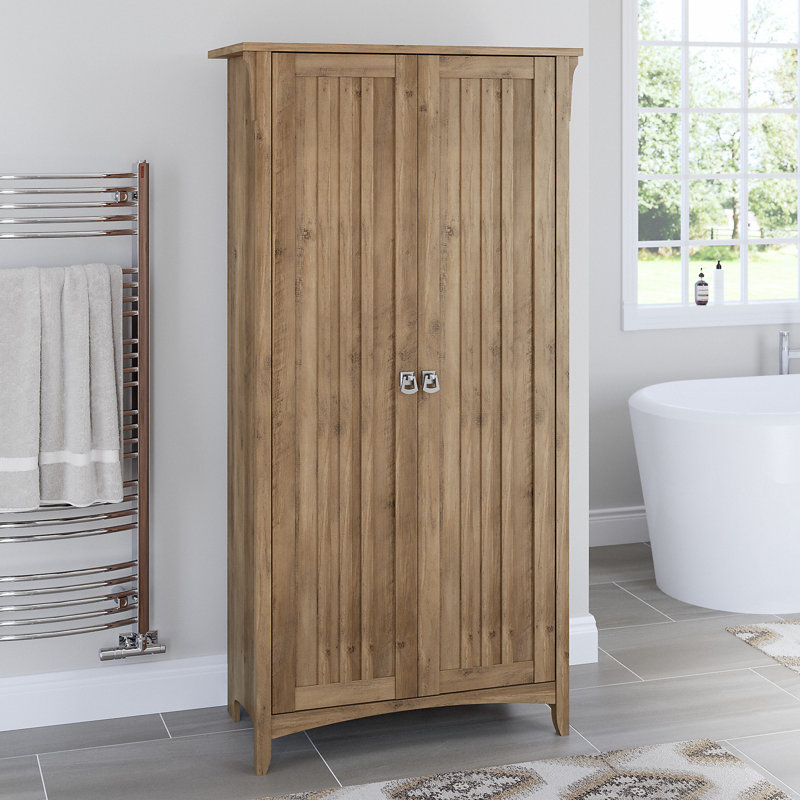 Pernell Bathroom Cabinet, Reclaimed Pine