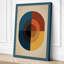 Geometric Quadrants Mid-Century - Wrapped Canvas-42857545-42857543