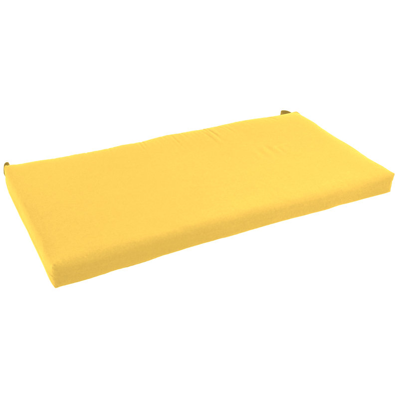 Outdoor 3'' Seat Cushion, Sunset, 45" W x 19" D