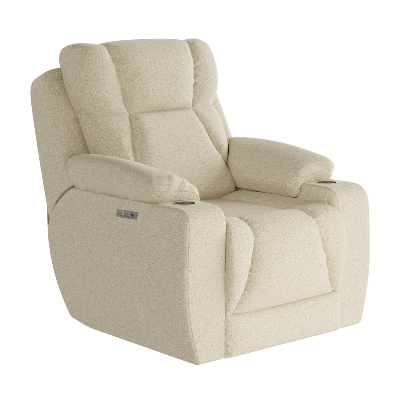 Fauteuil inclinable près du mur pour homme, Natiral, Mélange de polyester