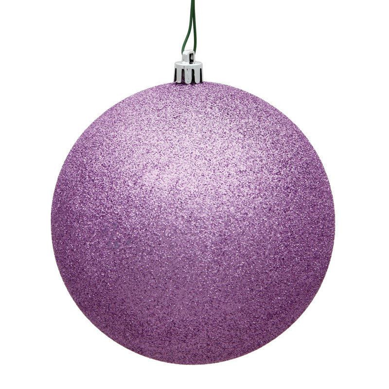 Ornement boule des Fêtes, 6'' H x 6'' W x 6'' D, Champagne, 4