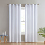 Eisenhart Polyester Semi Sheer Curtain Pair