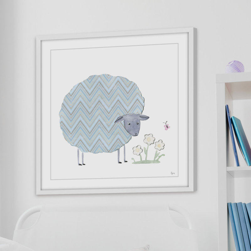 «Quality Wool», reproduction encadrée, H 18 po x l 18 po x P 1,5 po