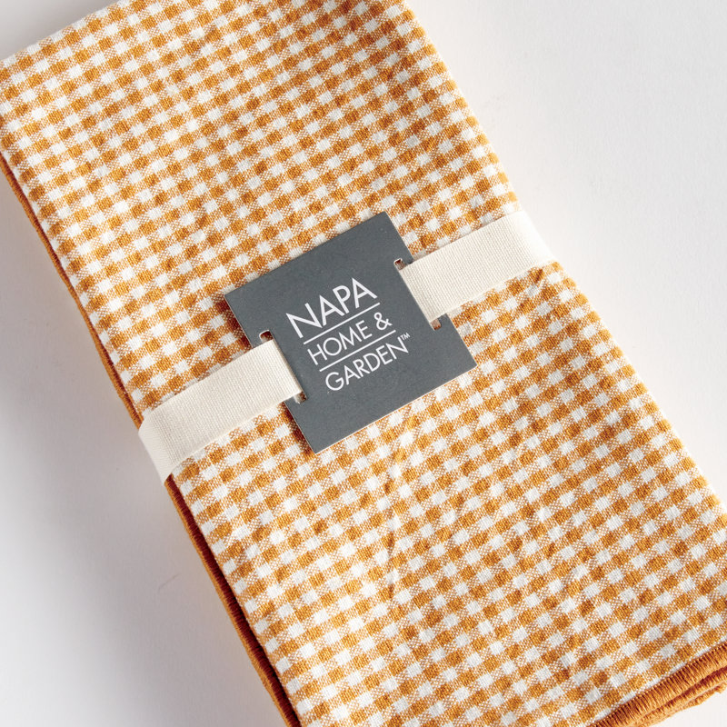 Sidney Dinner Napkins, Checkered