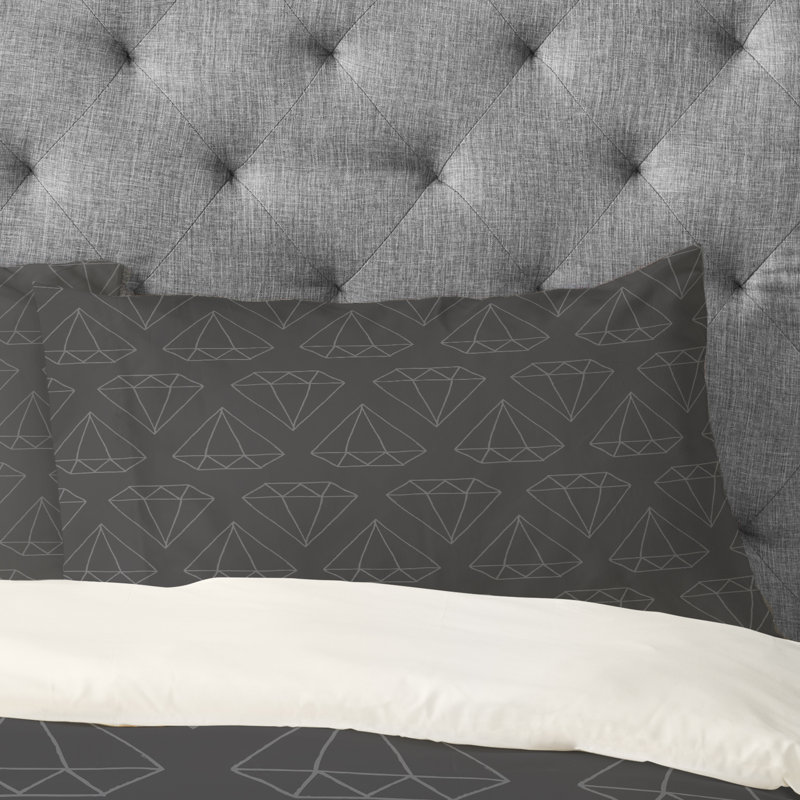 Wesley Bird Diamond Print 1 Pillowcase, King