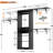  20"-96'' W Closet System Starter Kit-676274813