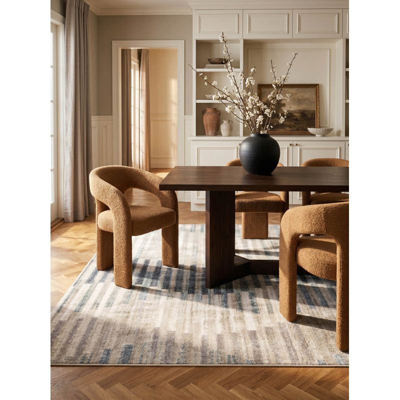 Kalliope Beige Rug, Rectangle 8' x 10'
