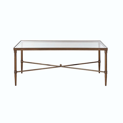 Redia Glass Top Coffee Table
