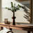 Modern Aluminum and Metal Vase with Sculptural Silhouette and Contemporary Design-1104350641
