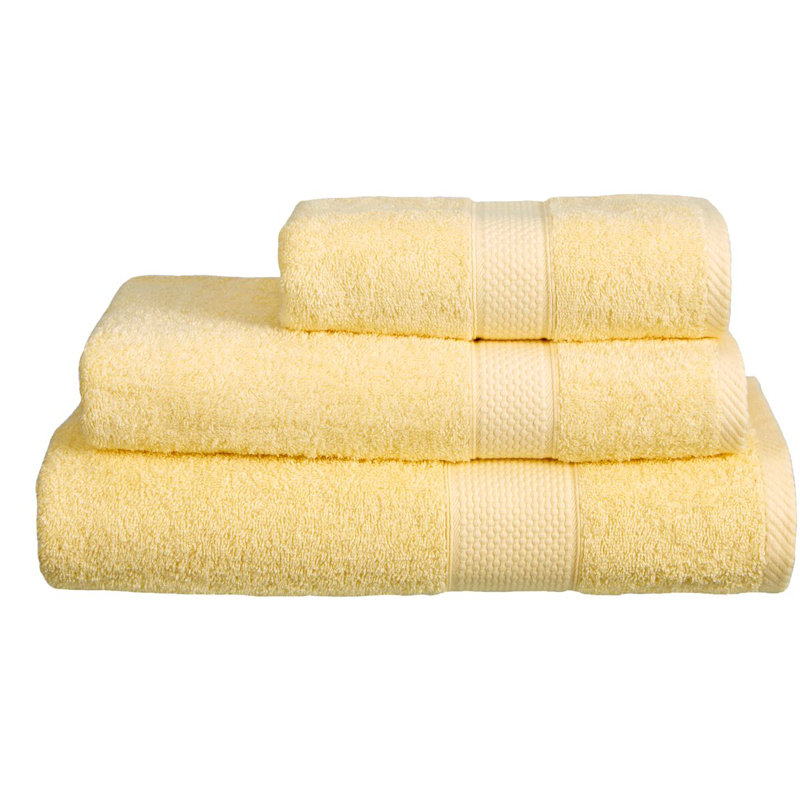 Arelious Multi-Size Bale, BathSheet-2,BathTowel-2,HandTowel-2,Washcloth-2, Lemon