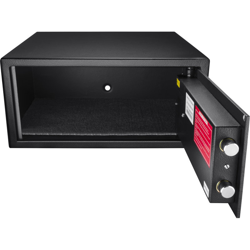 Barska Black Steel Biometric Fingerprint Safe 0.8 cu. ft.