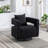Dangira Upholstered Swivel Barrel Chair-634243257