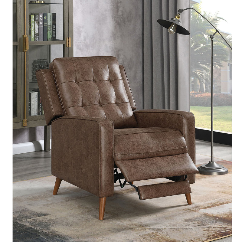 Fauteuil inclinable capitonné Davidson