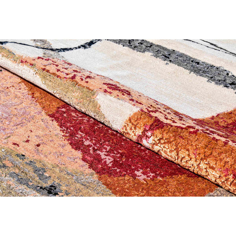 Abstract Area Rug, Rectangle 8' x 10'