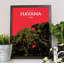 Havana City Map - No Frame Print-1282279167