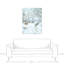 «Doe Walking in the Snow», impression sur toile tendue