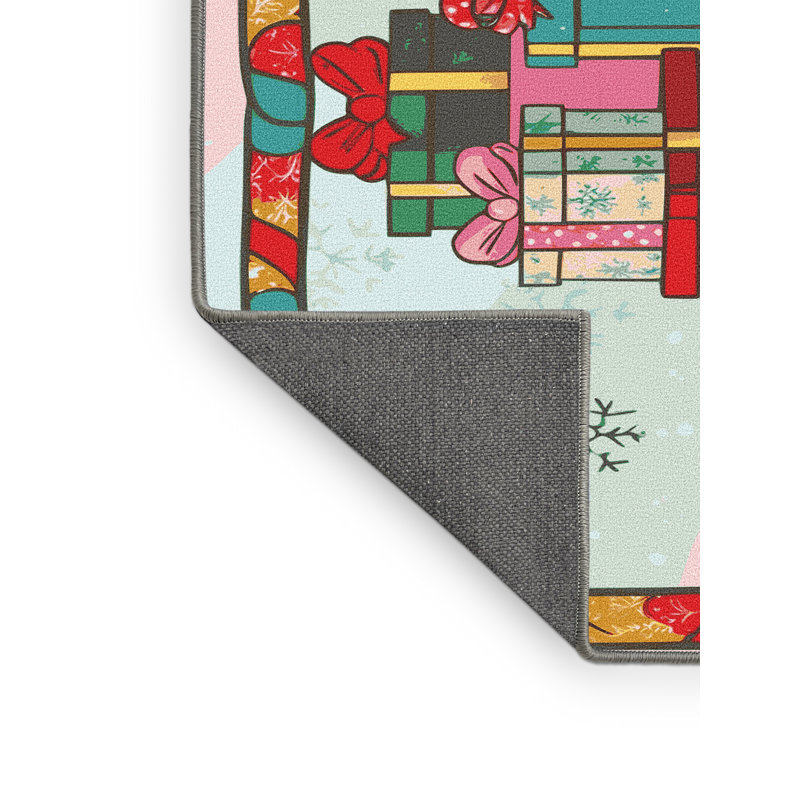 Tapis vacances de Noël The Holiday Aisle®, Rectangle 7 pi x 9 pi