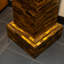 Large Genuine Polished Tiger's Eye (42.5") Pedestal