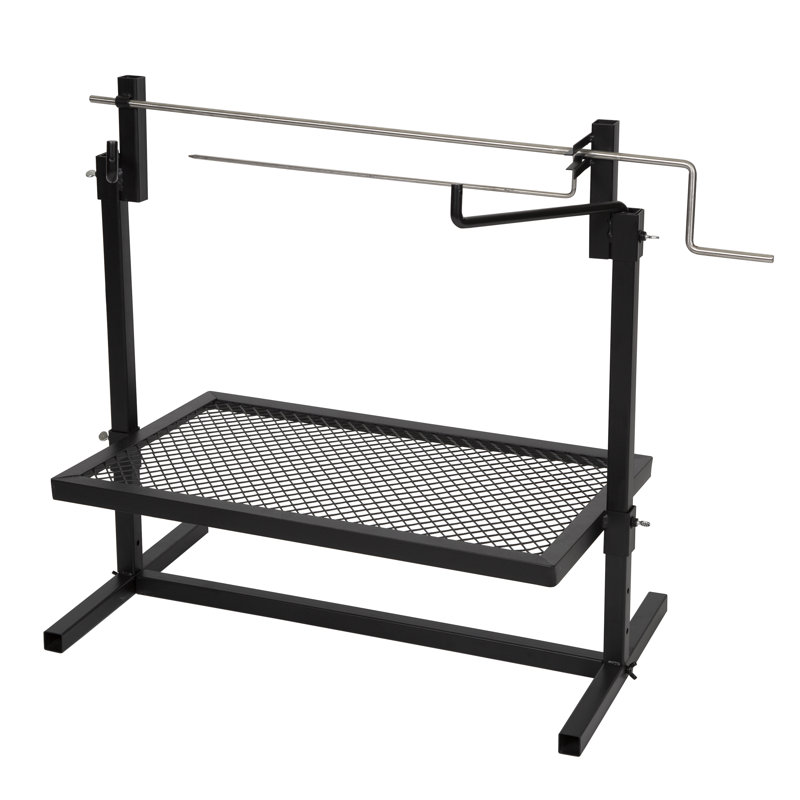 Gril de camp pour rôtisserie et broche Stansport
