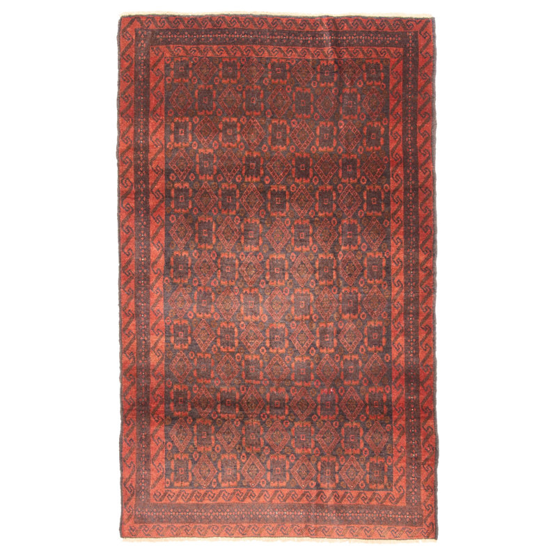 Teimani  Grey Rug 3'8" x 6'0"