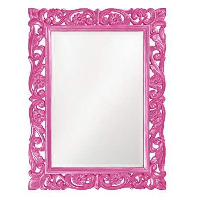 Miroir décoratif traditionnel biseauté