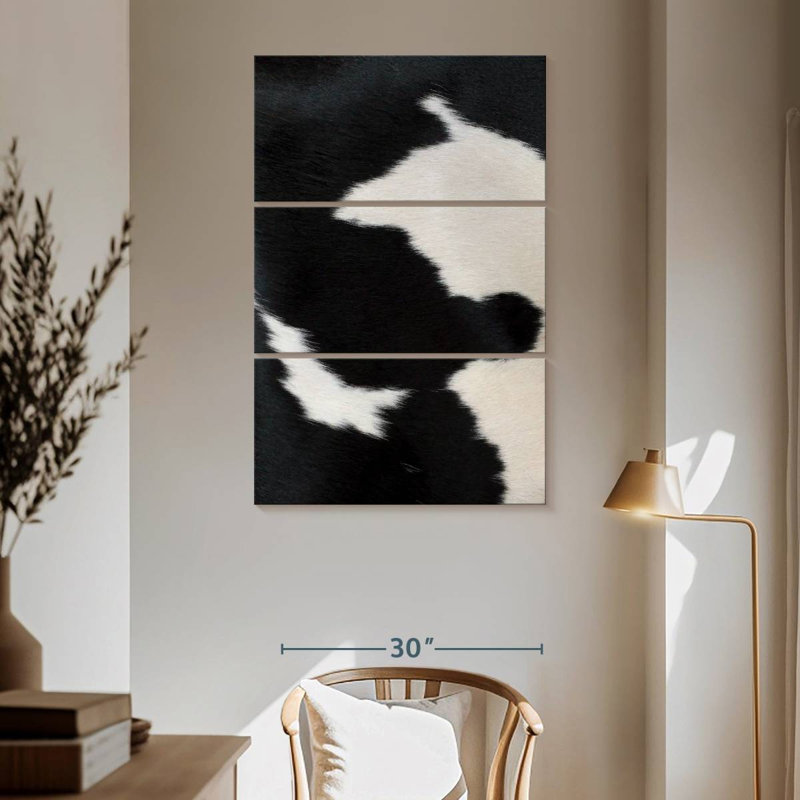 Brampt Cow Hide, 65" H x 42" W