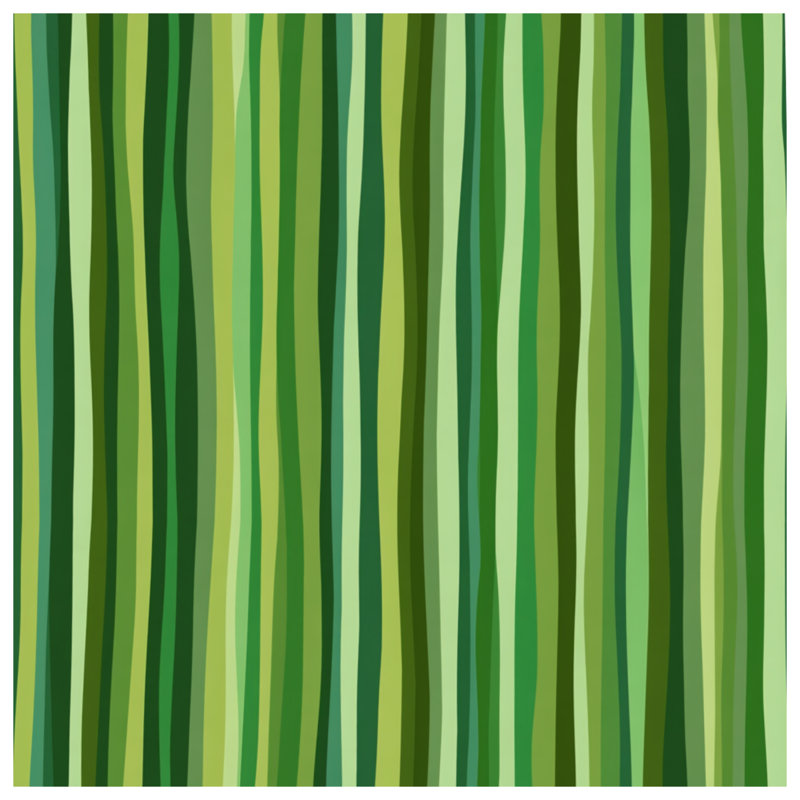 Édredon vert à rayures et motif de literie contemporain, Très grand lit