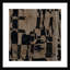 Reproduction d'art encadrée en bois «Wild West» par Oies-721886532-721886557