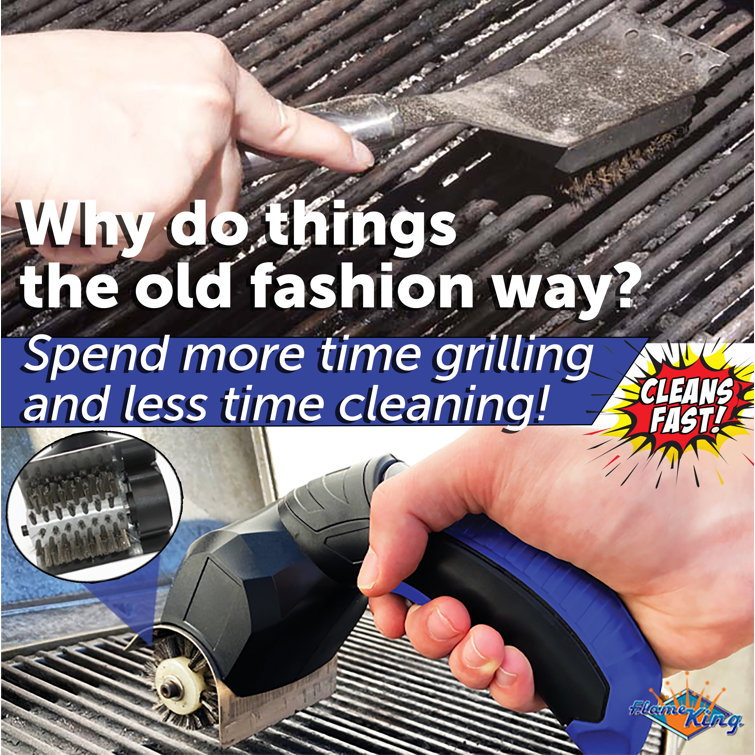 Grill Brush And Scraper Bristle Free, BBQ Accessories Grill Brush For  Outdoor Grill, Safe Stainless Steel BBQ Brush - AliExpress