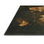 Tapis jaune foncé Carte du monde-1991092057