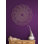Décoration murale abstraite mandala en métal, décoration florale créative en métal